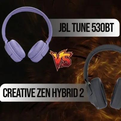 مقایسه هدفون JBL Tune 530BT و Creative Zen Hybrid 2 | کدام بهتر است؟