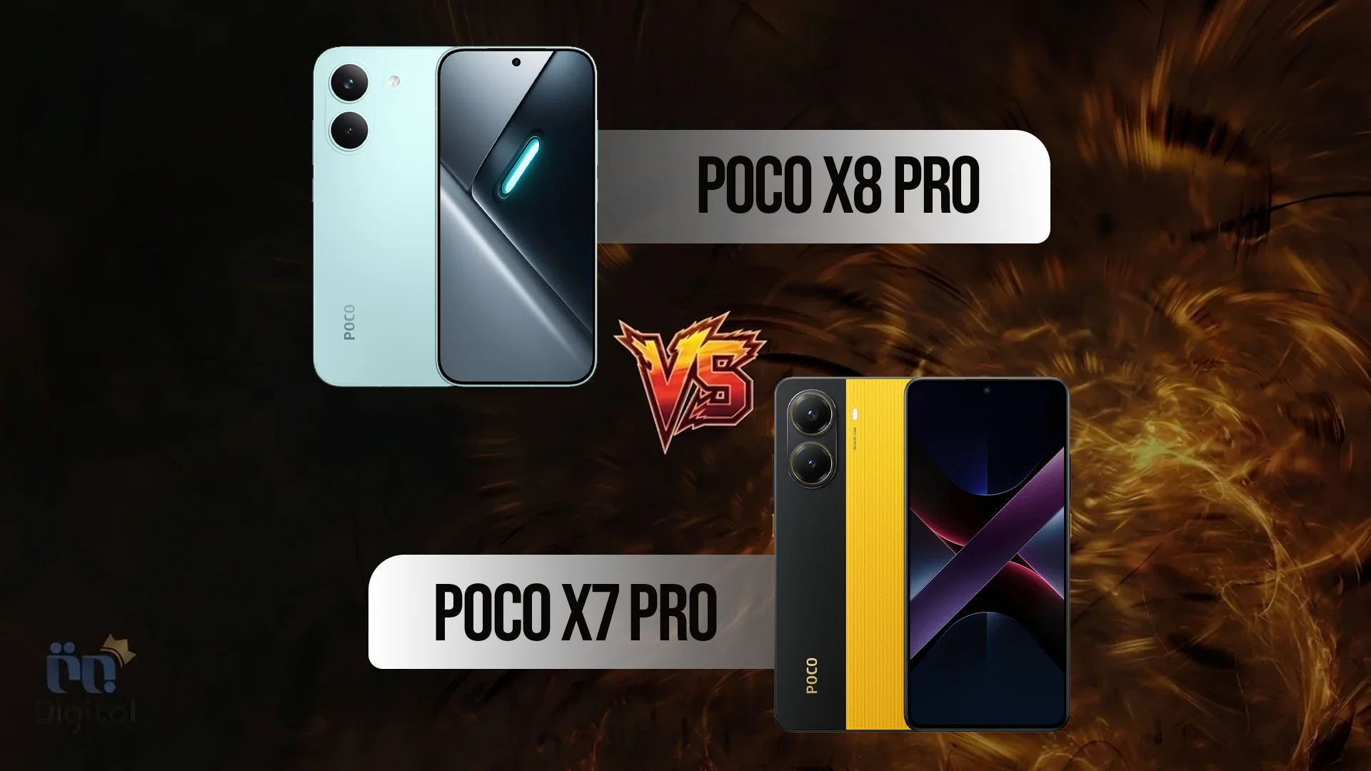 مقایسه شیائومی Poco X8 Pro با شیائومی Poco X7 Pro | نبرد دو قاتل پرچمدار