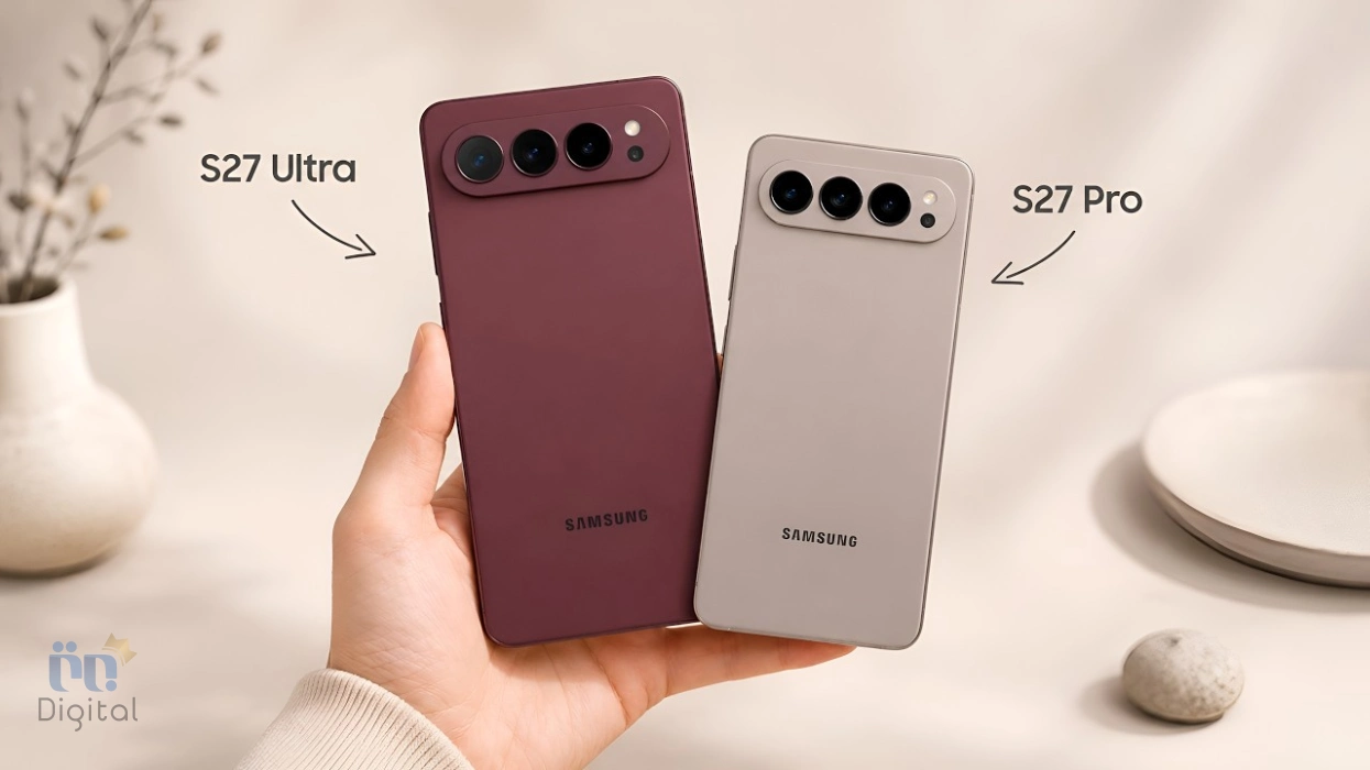 سامسونگ با سنسور ۱۶ مگاپیکسلی مربعی در گلکسی S27 Pro و Ultra، دوربین سلفی را متحول می‌کند!