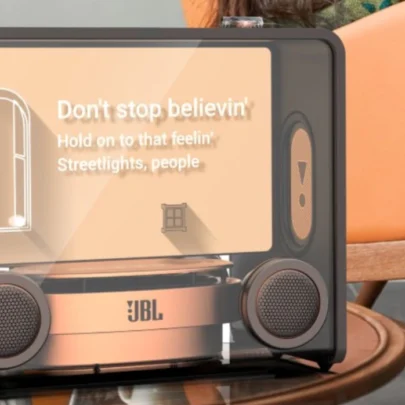 اسپیکر JBL Vienna معرفی شد؛ نمایشگر ۱۸٫۵ اینچی با نمایش سه‌بعدی متن آهنگ‌ها