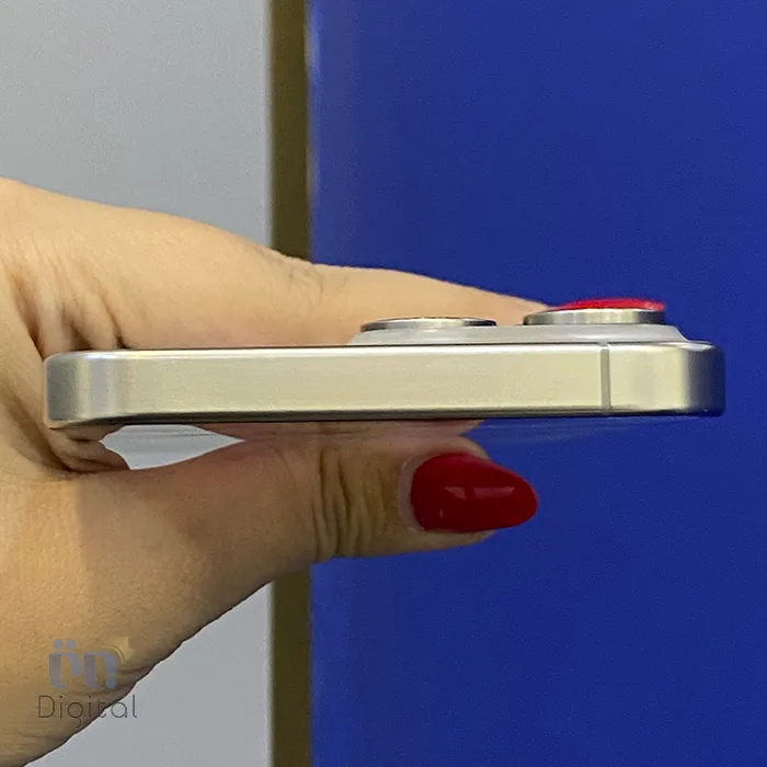 گوشی موبایل اپل مدل iPhone 15 Pro Max ZAA دو سیم کارت حافظه ۲۵۶ گیگابایت – کارکرده | نمای بالا