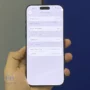 گوشی موبایل اپل مدل iPhone 16 Pro Max ZAA دو سیم کارت حافظه ۲۵۶ گیگابایت – کارکرده |‌نمای صفحه مشخصات باتری