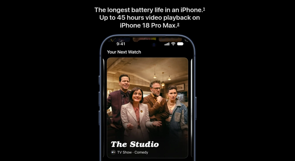 باتری گوشی موبایل اپل مدل iPhone 18 Pro Max ZAA Not Active تک سیم کارت + eSIM حافظه ۲۵۶ گیگابایت