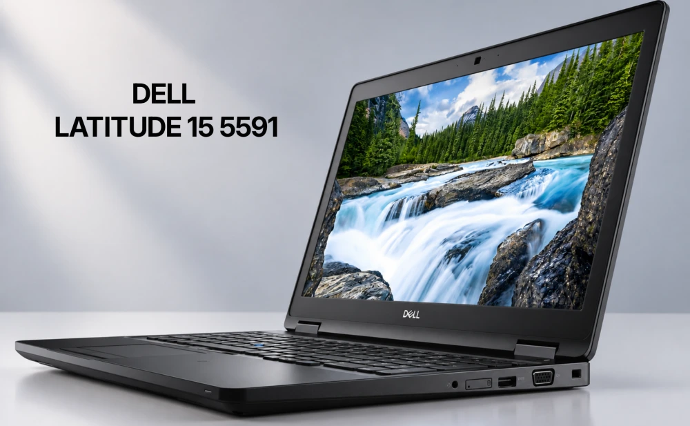 لپ تاپ ۱۵٫۶ اینچی دل مدل Latitude 5591 Core i5-8400H 8GB 256GB SSD - استوک