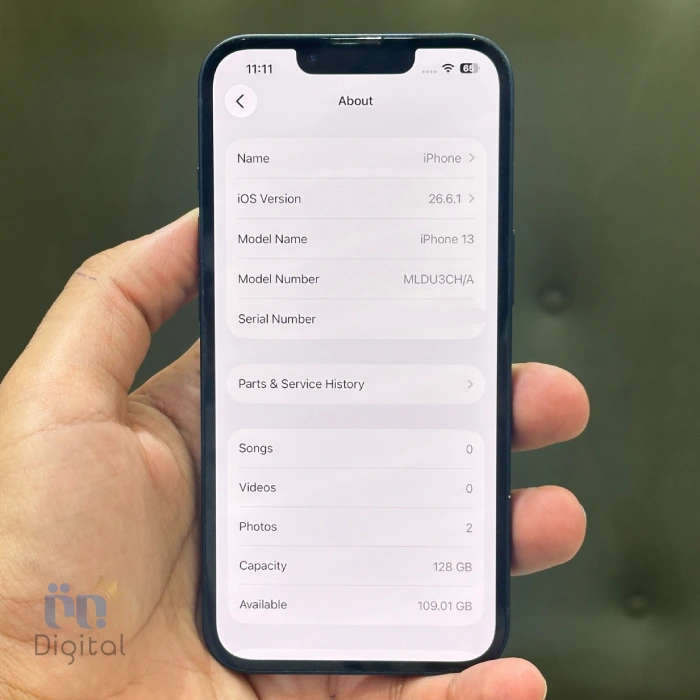 گوشی موبایل اپل مدل iPhone 13 CHA دو سیم کارت حافظه ۱۲۸ گیگابایت