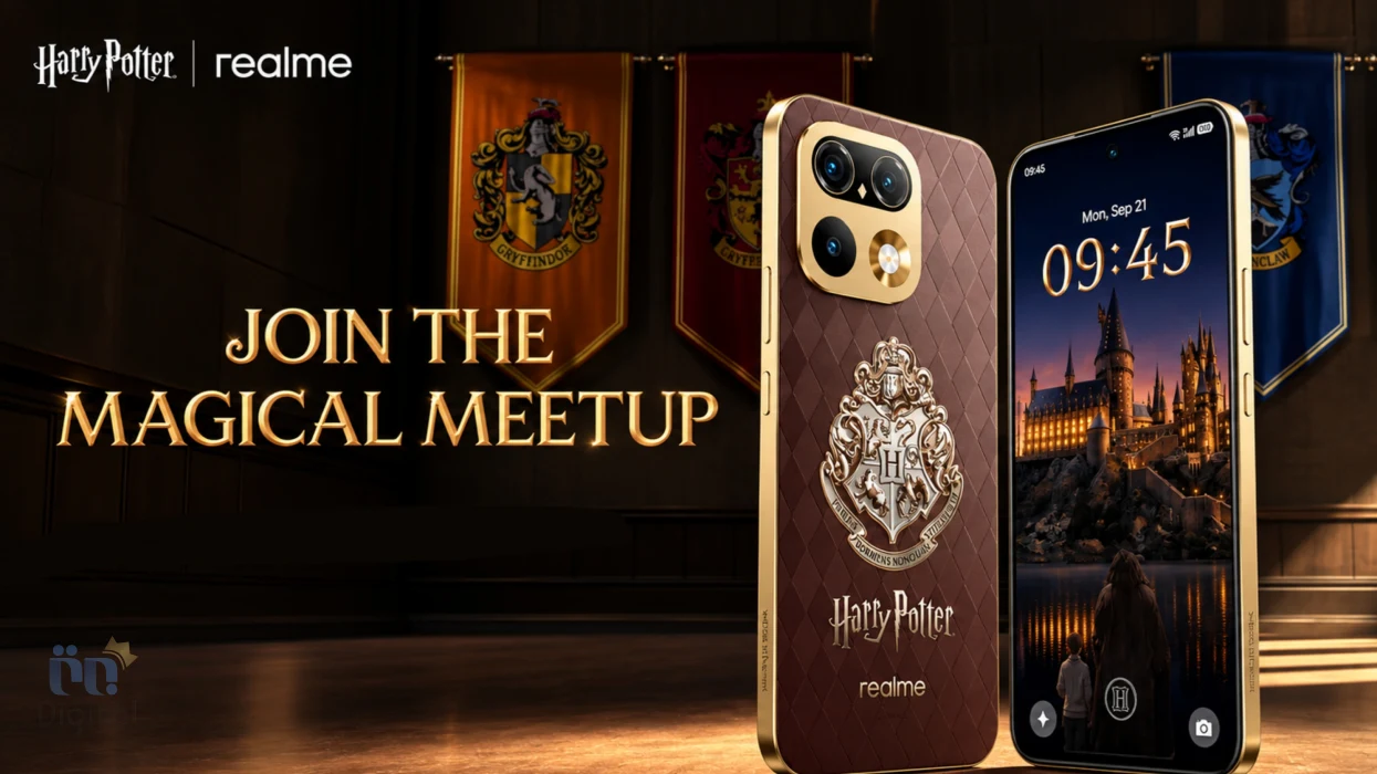 خبر خوش برای طرفداران هری پاتر؛ Realme 16 Pro با حال‌وهوای جادویی می‌آید