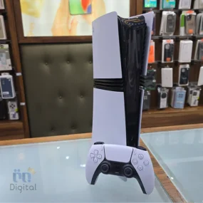 کنسول بازی سونی مدل PlayStation 5 Pro Slim Digital Edition – در حد نو | نمای رو به رو