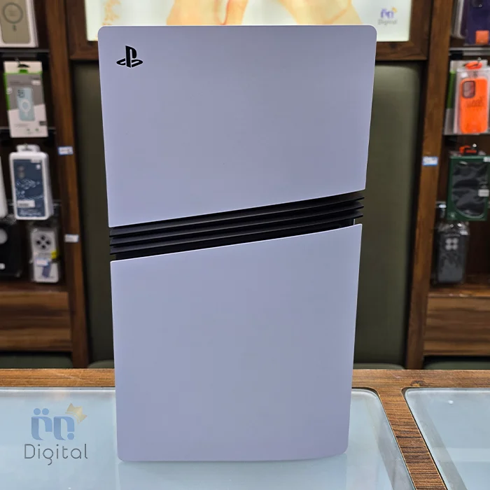 کنسول بازی سونی مدل PlayStation 5 Pro Slim Digital Edition – در حد نو | نمای راست