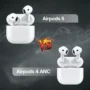 مقایسه AirPods 5 با AirPods 4 ANC؛ رقابت دو هدفون بی‌سیم اپل