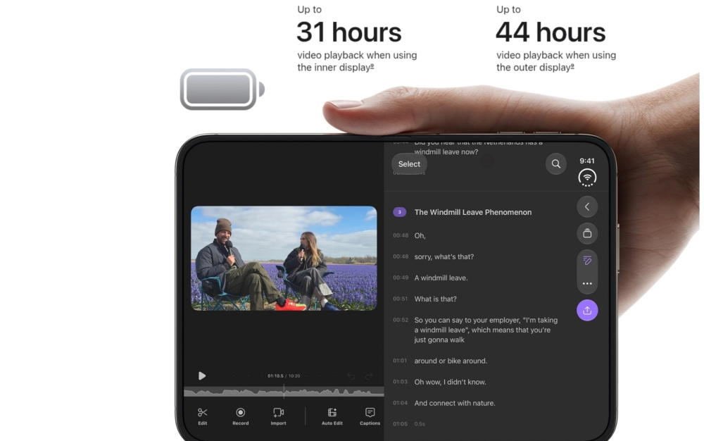 نقد و بررسی گوشی اپل iPhone Duo؛ باتری