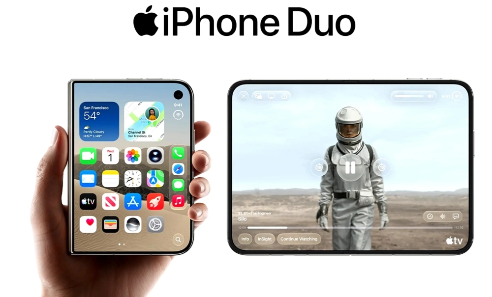 نقد و بررسی گوشی اپل iPhone Duo؛ اولین آیفون تاشو با نمایشگر بزرگ