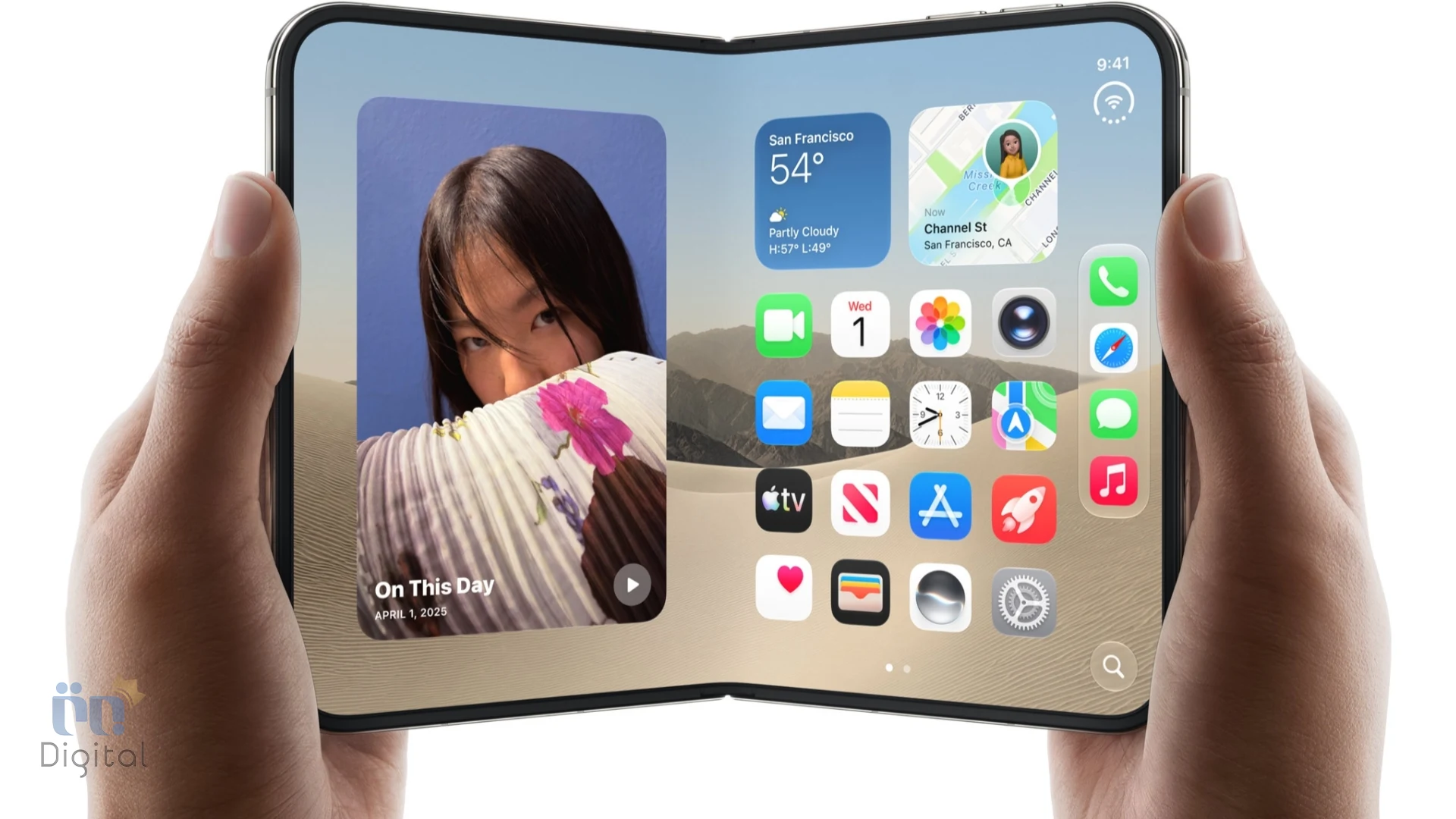 نقد و بررسی گوشی اپل iPhone Duo؛ اولین آیفون تاشو با نمایشگر بزرگ