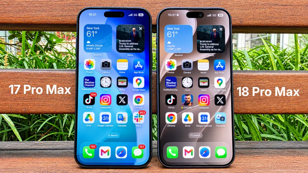 مقایسه iPhone 18 Pro Max با iPhone 17 Pro Max؛ نمایشگر