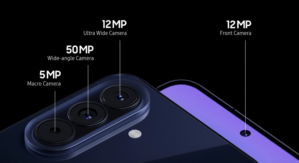 مقایسه گلکسی A57 با پوکو X8 Pro؛ دوربین