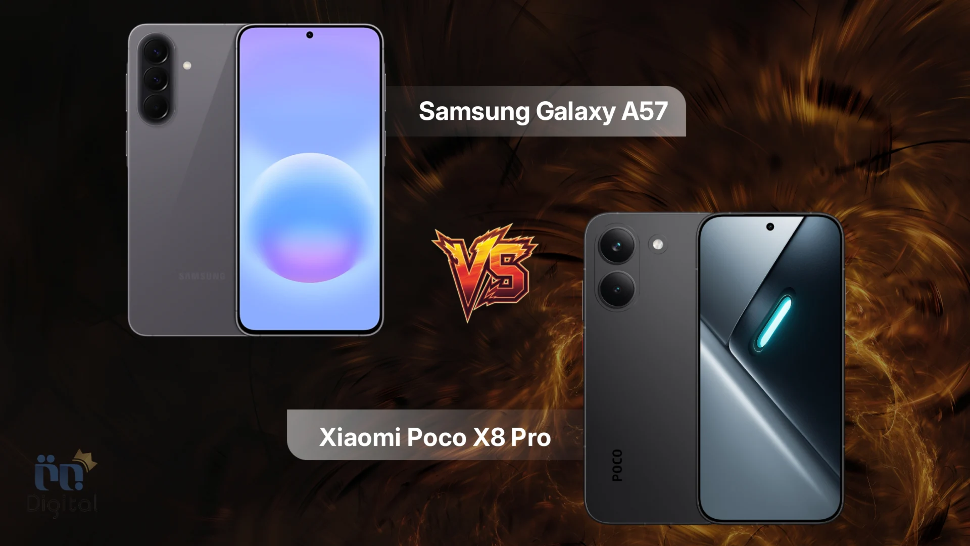 مقایسه گلکسی A57 با پوکو X8 Pro؛ سامسونگ یا شیائومی، کدام ارزش خرید دارد؟