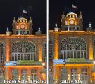 main camera 2x zoom samples Galaxy A35 VS Redmi note 13 pro 5G night